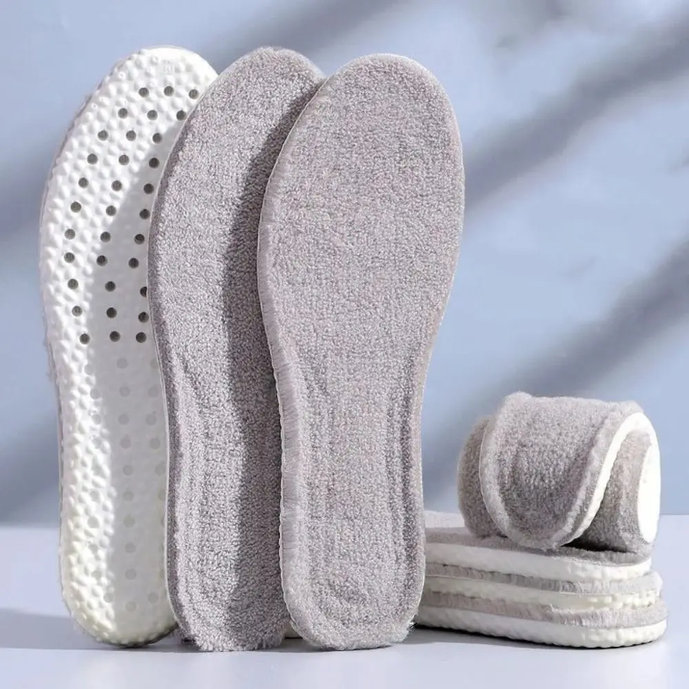 Soft Self Heated Thermal Shoe Pads Memory Foam Warm Sports Shoes Pad Thicken Breathable Feet Care Winter