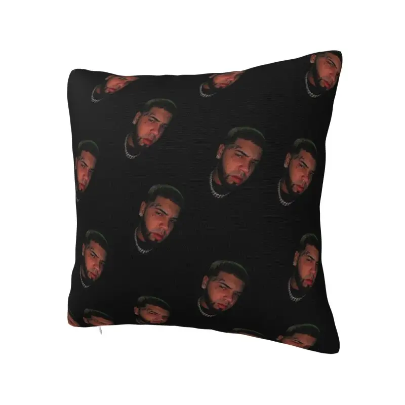 Custom A-Anuels Rapper AA Square Pillow Cover Decoration 3D Two Side Printed Cushion Cover for Living Room