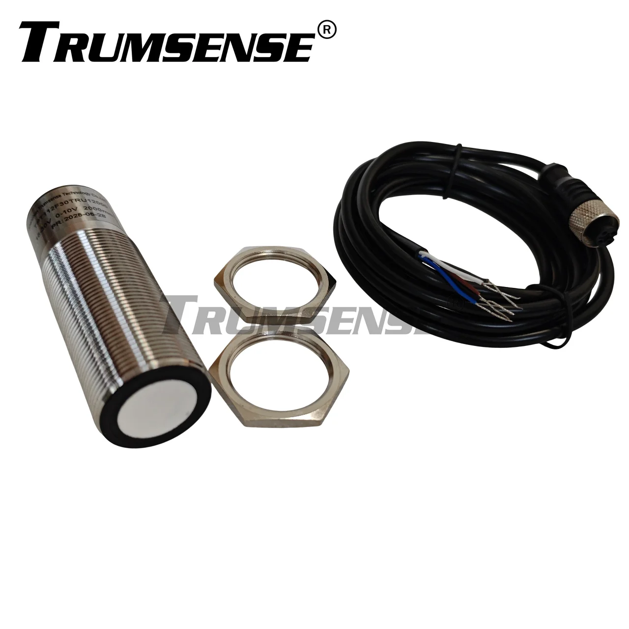 

SS304 112Khz Trumsense 0 to 10V Output Ultrasound Sensor TPT112F30TRU12000 2m Range for Ultrasonic Distance or Object Sensing