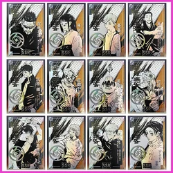 Anime Jujutsu Kaisen Rare SSR Refraction Foil Zenin Maki Satoru Gojo Geto Suguru Toy for boys Collectible Cards Birthday Present