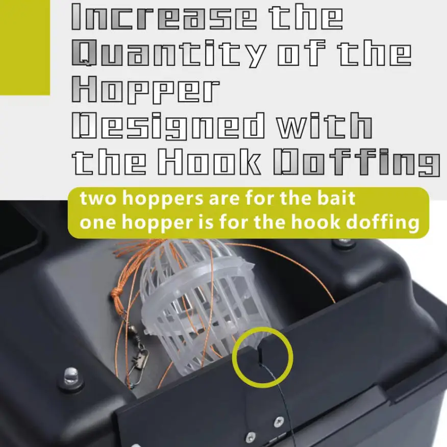 Professional 3 Hoppers Intelligent RC Fishing Bait Boat Cruise 2KG Loading 500M Sonar Fish Finder Sea River Fishing Tool RC Boat