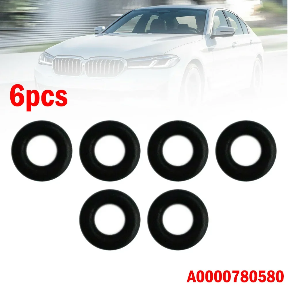 

6x Diesel Injector Leak-Off Pipe Seal O-Ring For BMW 5 For Mercedes A0000780580 Injector Leak Off Seal O Ring