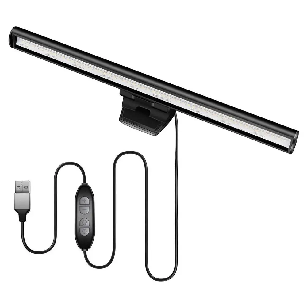 Usb Screenbar Light Desk Lamp Computer Laptop Screen Bar lampada da tavolo a sospensione per Monitor LCD lampada studio luce di lettura