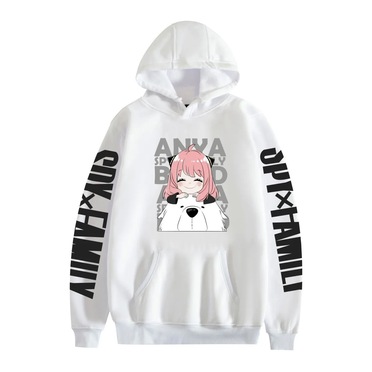 Anime Spy X Family Character Creative Fun Fashion Matching Casual Life Hoodie Women's Clothing Sports Style Street Trend