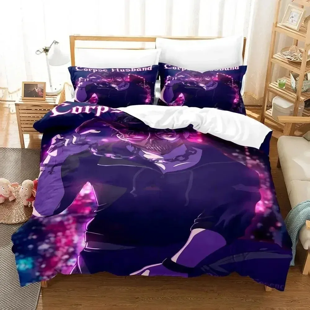 

Corpse Husband Bedding Set 3D Printed Suitable for Bedroom Duvet Cover Set With Pillowcases Kids Home Textile
