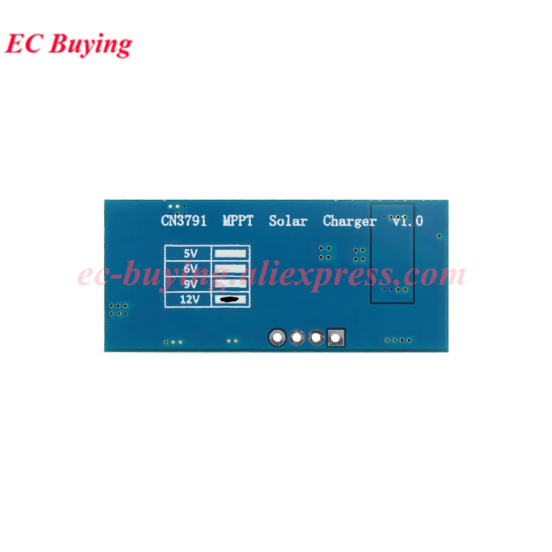 CN3791 MPPT Solar Panel 6V/9V/12V 2A 1 Cell Lithium Battery Charger Charging Board 3.7V 4.2V DC-DC Regulator Controller Module