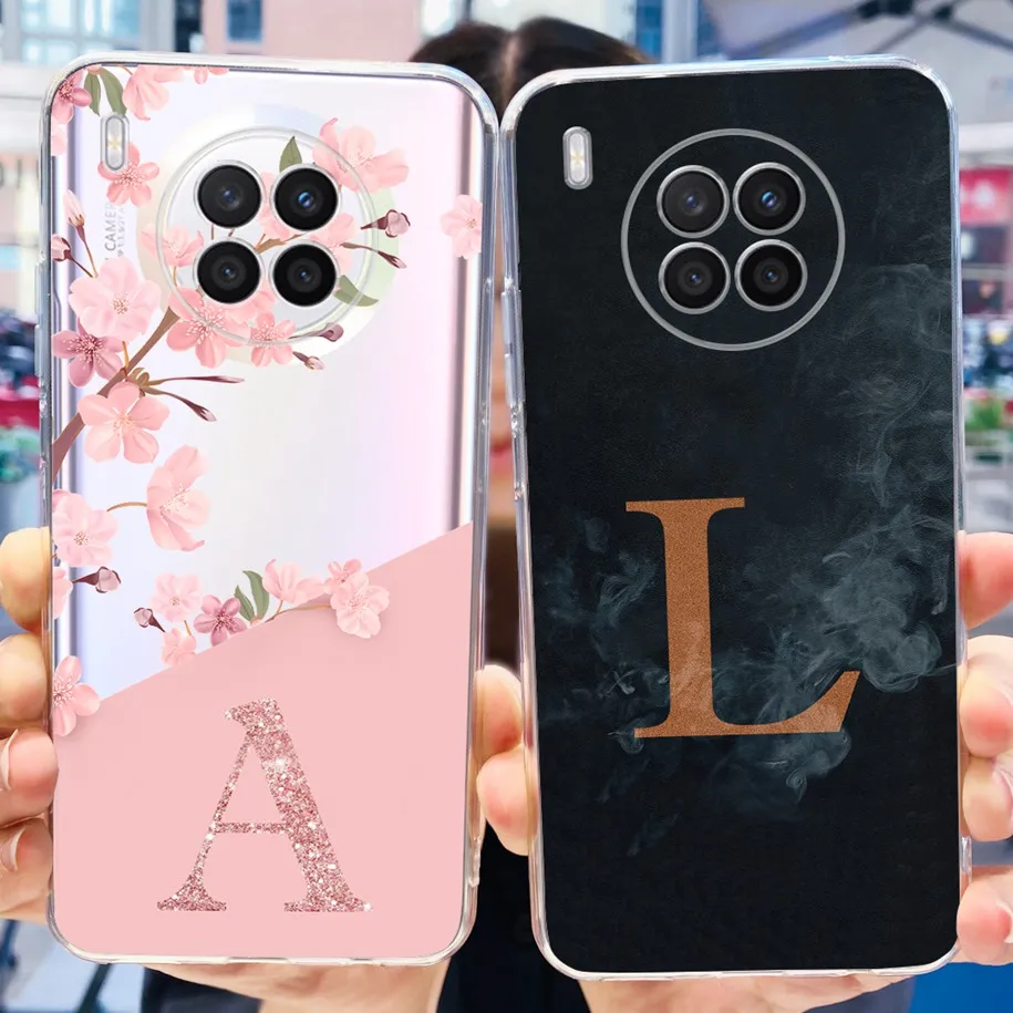 For Huawei Nova 8i Case Honor 50 Lite Transparent Funda Soft Silicone Phone Cases For Huawei Honor 50 Lite Nova8i NTN-L22 Bumper