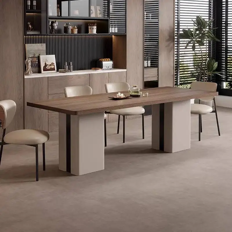 

Design Square Dining Tables Italian Event Brackets Wooden Kitchen Dining Tables Restaurant Luxury Tavolo Da Pranzo Furniture
