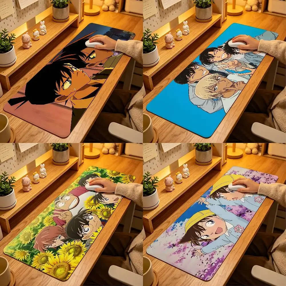 Cute Anime-D-detectiveS-C-conanS Mouse Pad Computer Mat Deskpad Laptop Keyboard Mat Office Large Landscape Mousepad