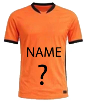 Nieuw 2026 2027 Holland 2026 Nederland thuisshirt kinderen oranje shirt op maat decoratief schilderwerk