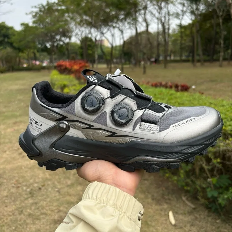 

Original Brand Comfortable Anti Slip Walking Jogging Shoe Top Quality Wearable Outdoor Hiking Shoe Quick Lacing Trekking Shoe