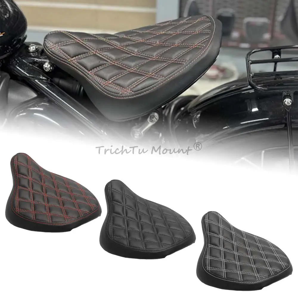 

Motorcycle Front Driver Solo Seat compatible For Triumph Bonneville Bobber 2017 2018 2019 2020 2021 2022 2023 2024 2025