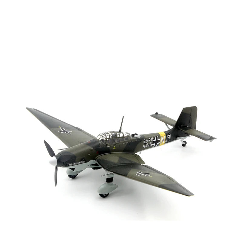 1/72 Scale 36386 World War II Luftwaffe JU87D-1 Stuka Military Combat Aircraft Finished Aircraft Model