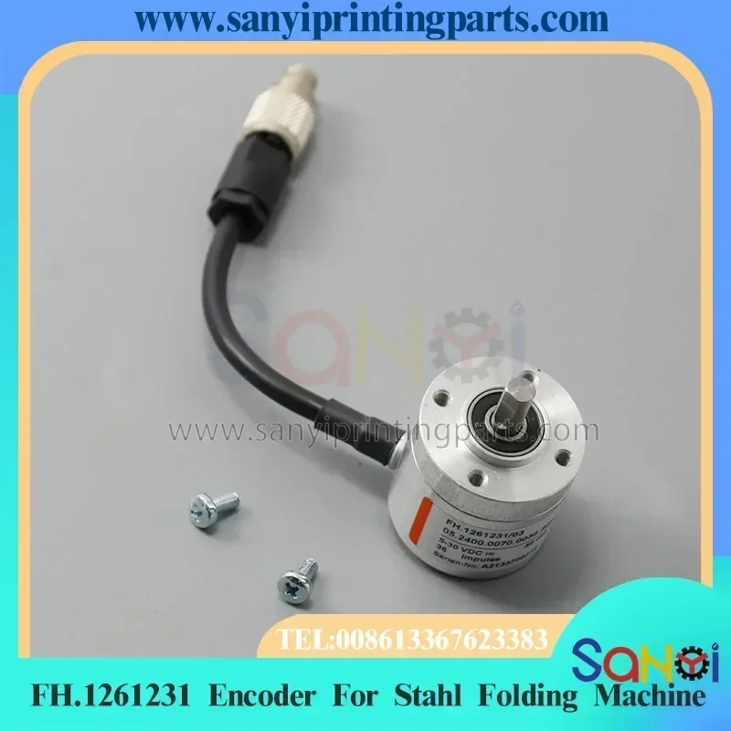 Originele FH.1261231/01 Encoder ABO-36-E7-0.07-PP IV28M/1-0004 Voor Stahl Vouwmachine