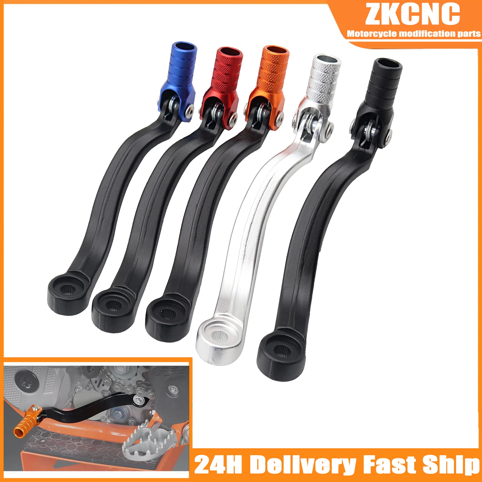 Motorcycle CNC Gear Lever Shifter Shift Lever For KTM EXC SX SXF XC XCF XC For Husqvarna FC FE FX FC250 FC350 FE250 FE350 FX350