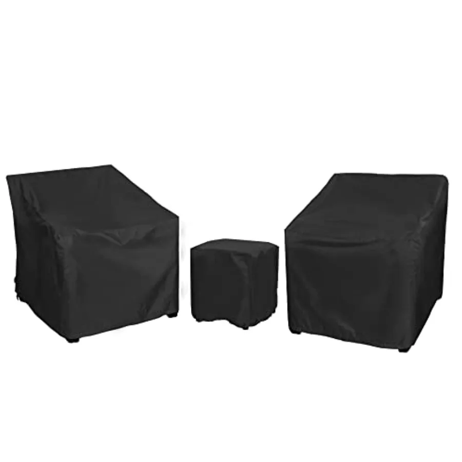 

Patio Furniture CoversOutdoor Furniture Cover Waterproof Patio Furniture Set Covers for 3 Pcs Outdoor Bistro Patio Sofa Covers