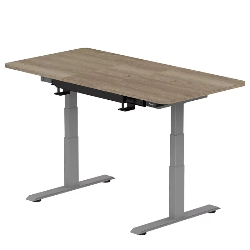 โครงโต๊ะปรับระดับความสูงและความกว้างได้ มอเตอร์คู่ โต๊ะปรับระดับไฟฟ้าแบบยืน-นั่ง เฟอร์นิเจอร์สำนักงานสุดหรู