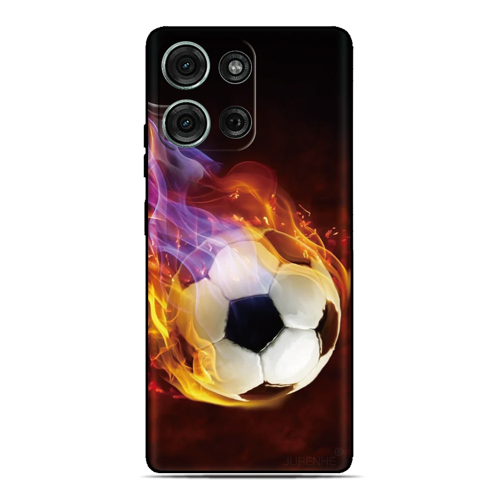 غطاء كرة القدم لكرة القدم لهاتف لا شيء 2a Plus CMF 1 2 One Two Motorola Moto G96 G86 G56 G54 G24 G05 G04 G15 E15 G85 حافظة خلفية