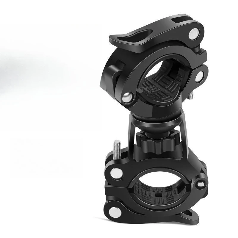 For Bicycle Lamp Holder LED Flashlight Stand Bike Light Bracket Multifunctional Rotatable Cycling  Accessories 360 Degree