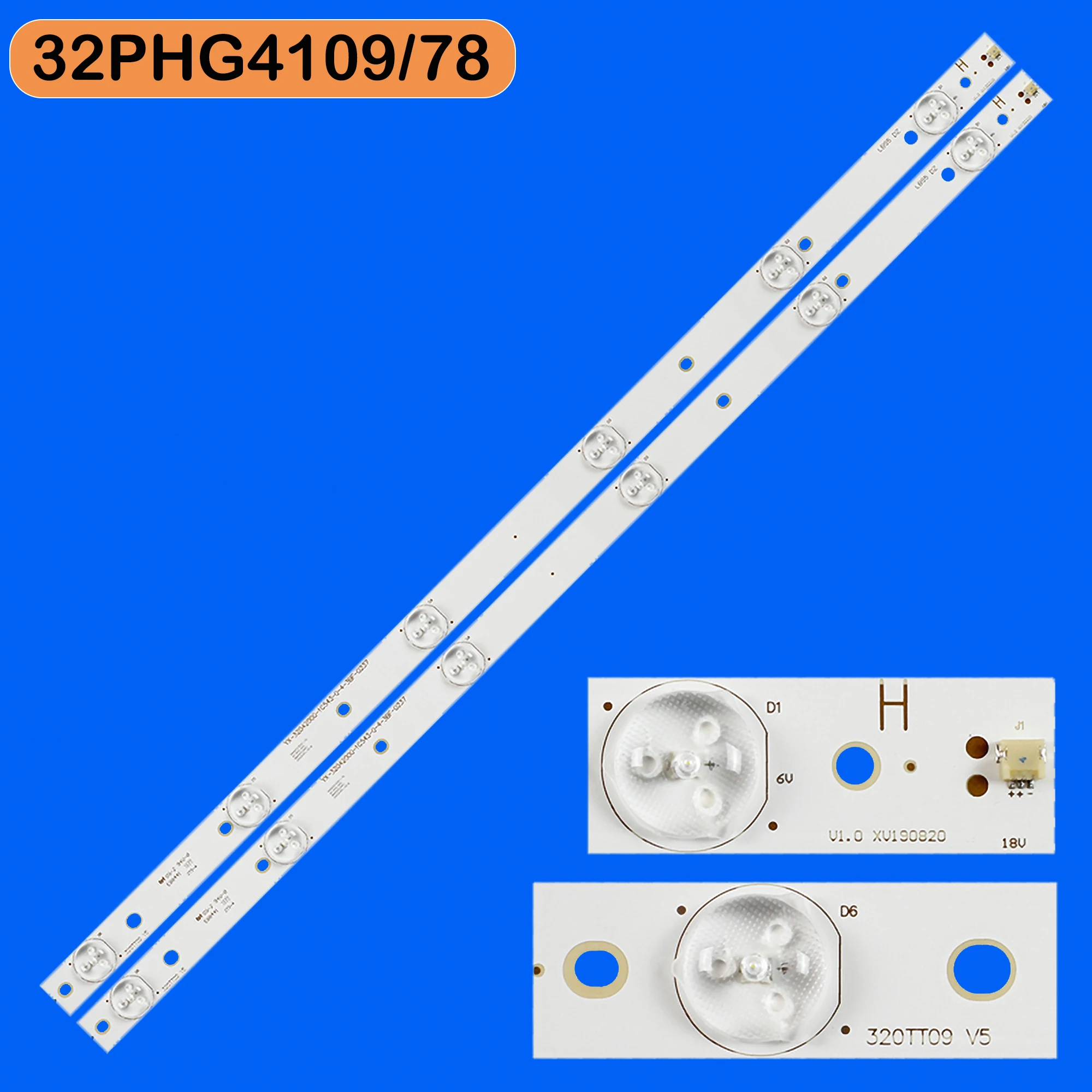 

Полосы светодиодной подсветки для 32PHG4109/78 32PFL3088 32PFL3188T 32PFL3168T/60 32PFH5509/88 32PFK4109/12 32PHG4109/78 32PFL3088H/12