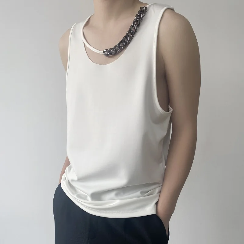 

Летняя повседневная свободная футболка Svel round Ne Sweat Vest, мужская модная модная модная молодежная футболка с дизайном Sense