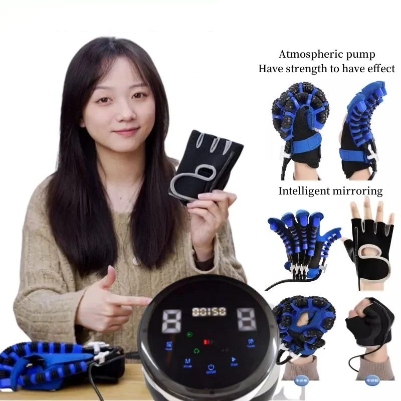 soft at-home syebo robotic hand massager for stroke hemiplegia finger trainer rehabilitation robot glove