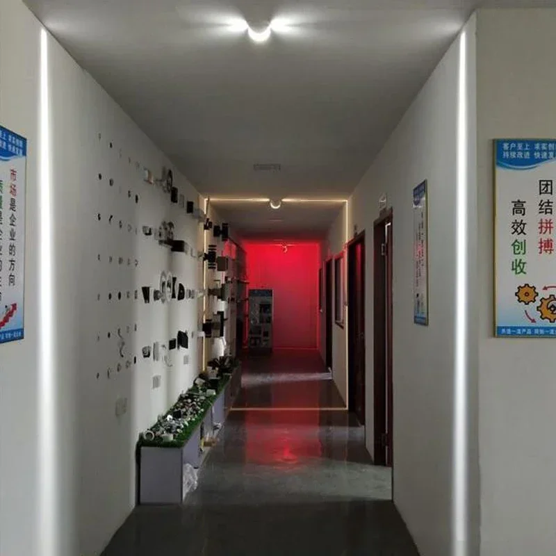 LED wall Lights AC85-260V modern home decorative aluminum window lamp corridor  stair  porch bar installed ray s