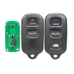 314Mhz Car Key Fob Remote key For Toyota Highlander Camry Solara Corolla Sienna 2002 2003 2004 2005 2006 FCC ID: GQ43VT14T