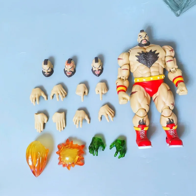 

Коллекционная фигурка Street Fighter: Зангиэф из Final Challengers, подвижная модель, игрушка-фигурка