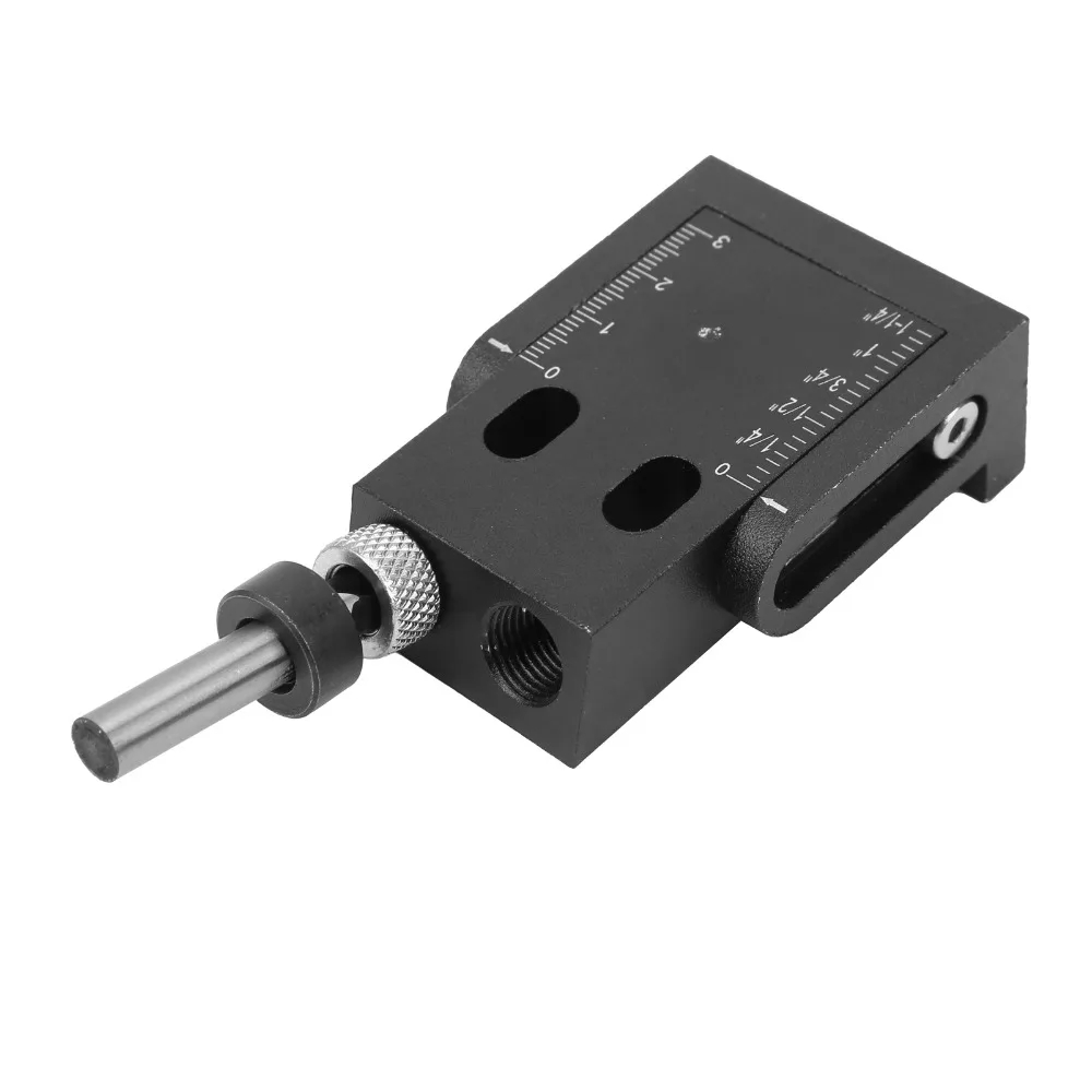 15pcs 15° Angle Oblique Hole Locator Scale Marks Dual Inch Metric Pocket Hole Jig With Drill Bits And Wrench Aluminum Alloy