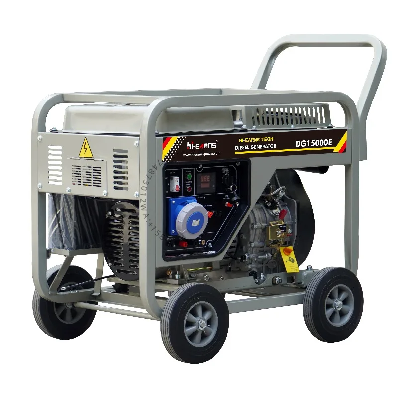 

Chinese Brand 1105FDE Engine 10KW Air-cooled Single Cylinder Portable Die sel Generator