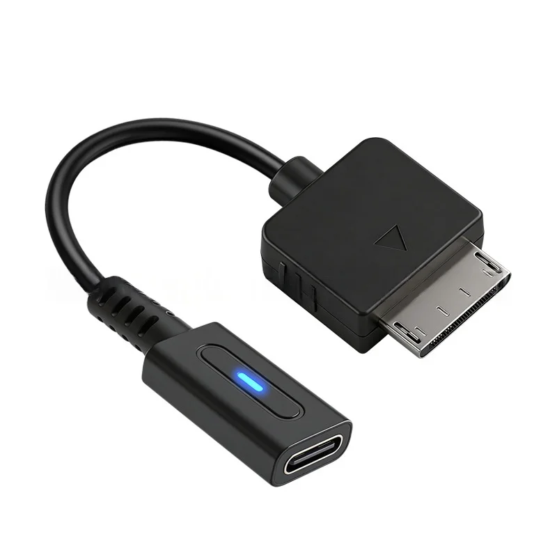 0,1m Ladekabel Typ-C Konvertierungsadapter für PSP GO Spielkonsole PD Stromkabel Ladekonvertierungskabel für PSP GO