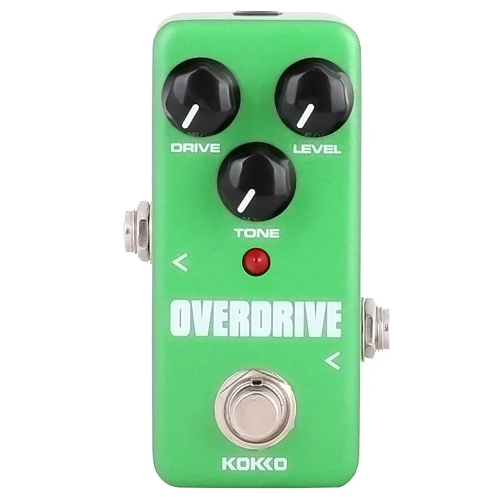 KOKKO FOD3 Electric Guitar Overdrive Effect Pedal, Mini Tube Overdrive Noiseless Footswitch