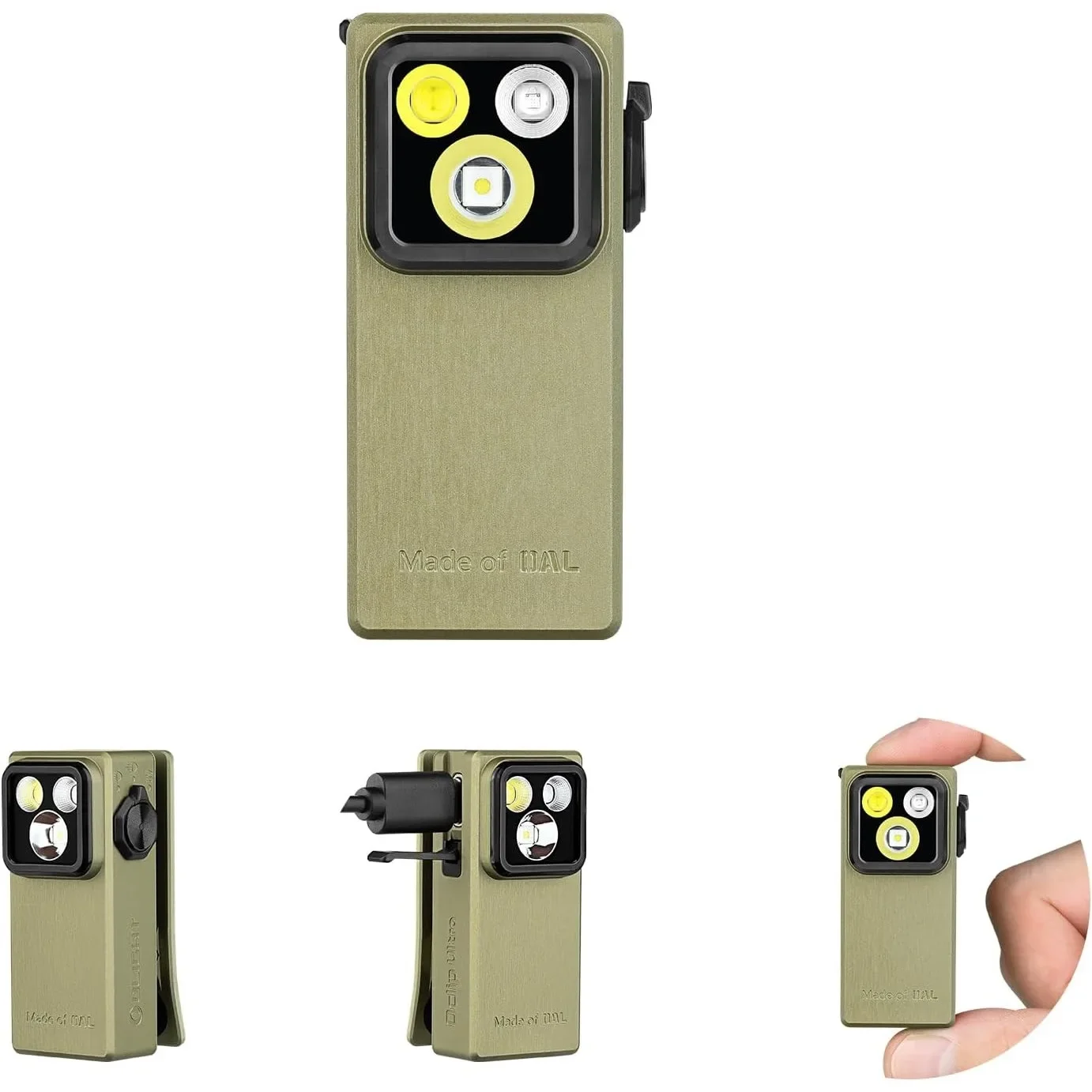 

Фонарь OLIGHT Oclip Ultra EDC с креплением-клипсой, 530 люмен, перезаряжаемый, с зарядкой Type-C