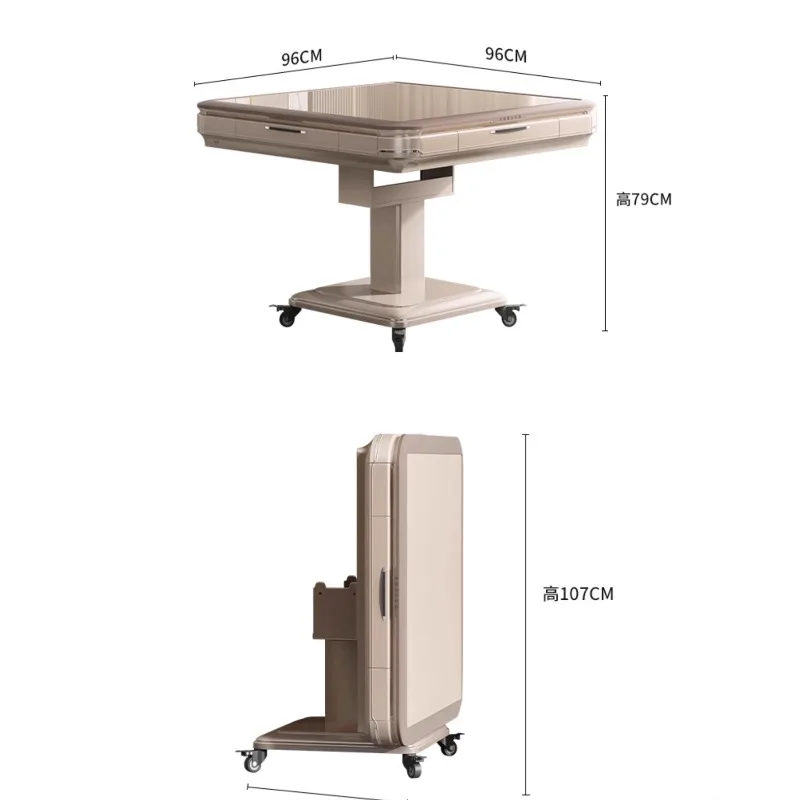 

CL folding mahjong machine household automatic new dining table dual-purpose electric heating bass mahjong table machine hemp