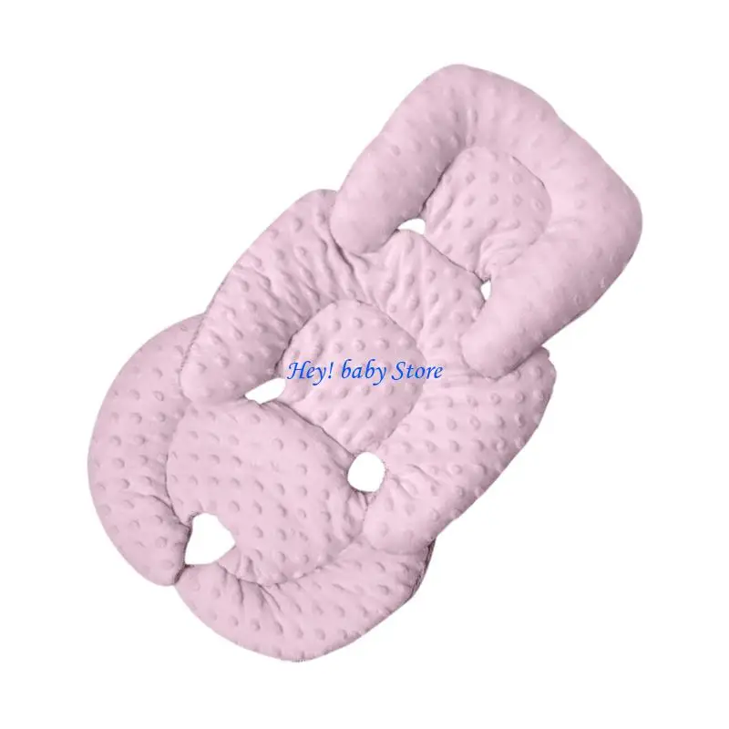 Q1FE Breathable Pram Pad Toddlers Newborn Strollers Liner Dotted Backing Pad