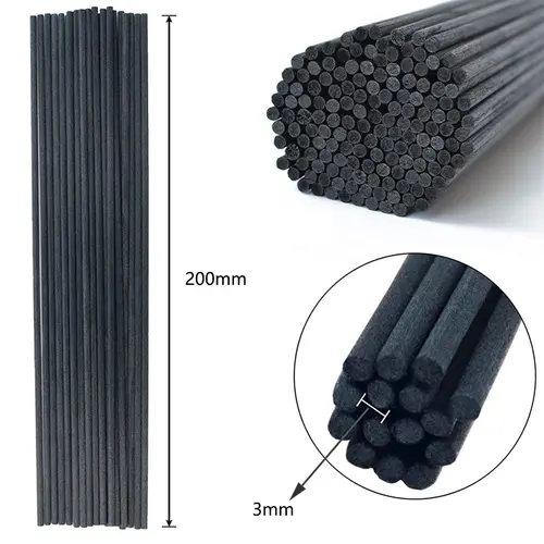 5-100pcs 2-3.5mm Reed Diffuser Replacement Stick DIY Handmade Home Decor Extra Thick Rattan Aromatherapy Diffuser Refill Sticks - Image 3