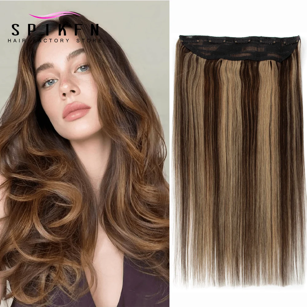 

Основные моменты Медовый блондин на заколке из натуральных человеческих волос Бразильские заколки для волос 5 зажимов на уток Натуральный цвет Кружевные заколки