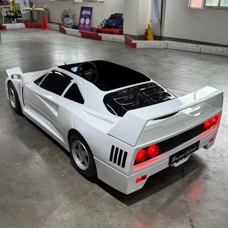 F40 Custom Color Drift Go Kart Racing Bumper Car With Metal Bumper For Amusement Park Rental Business