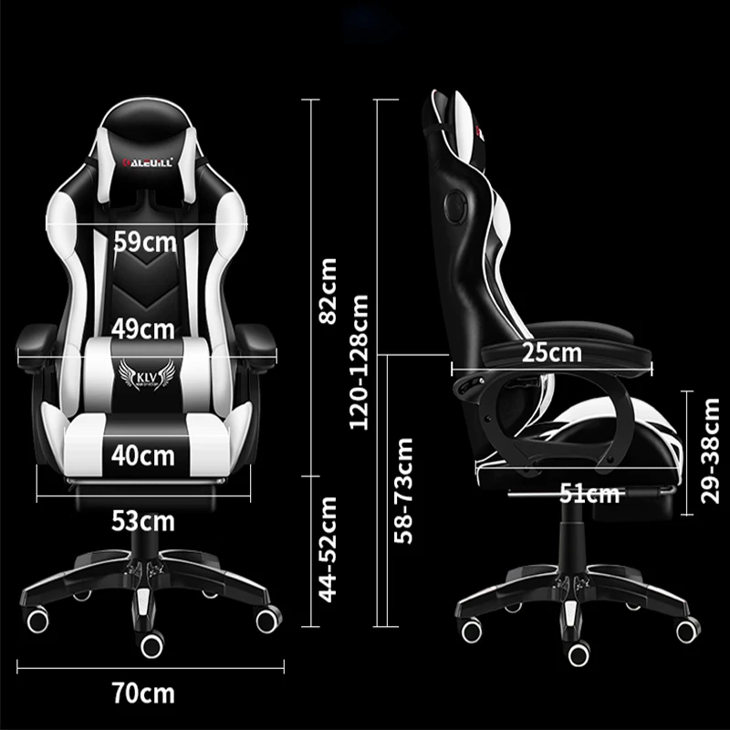 2022 New Computer Chair Home Office Esports Reclining Comfortable Racing Dormitory Silla Gamer Gaming Chairs