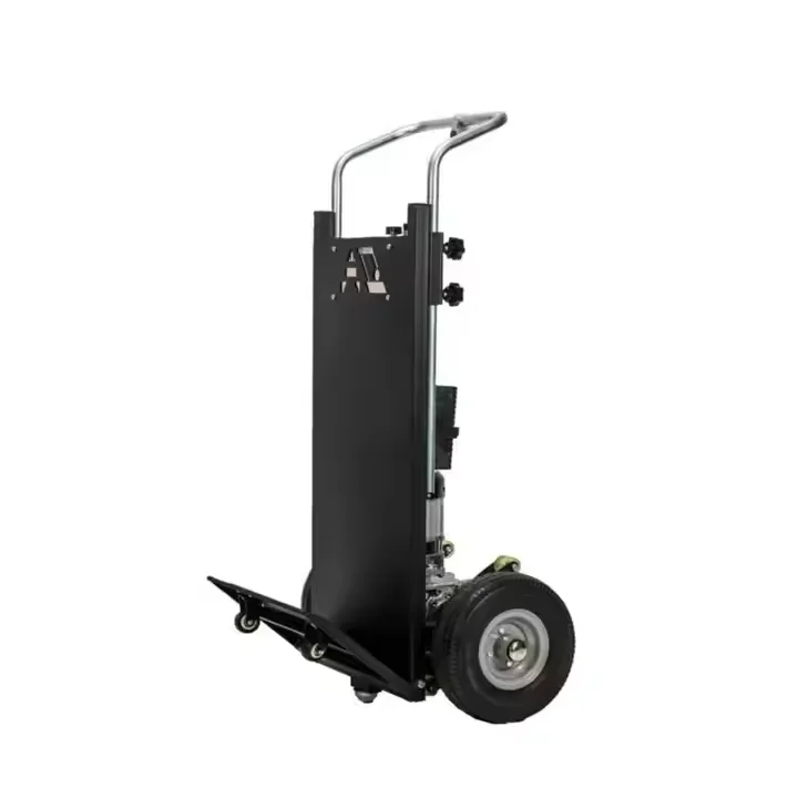 Folding Hand Trolley Cart MobileTool Electric Stair Climbing Machine Vehicle Cargo Handling Cart Up And Down Stair Climber