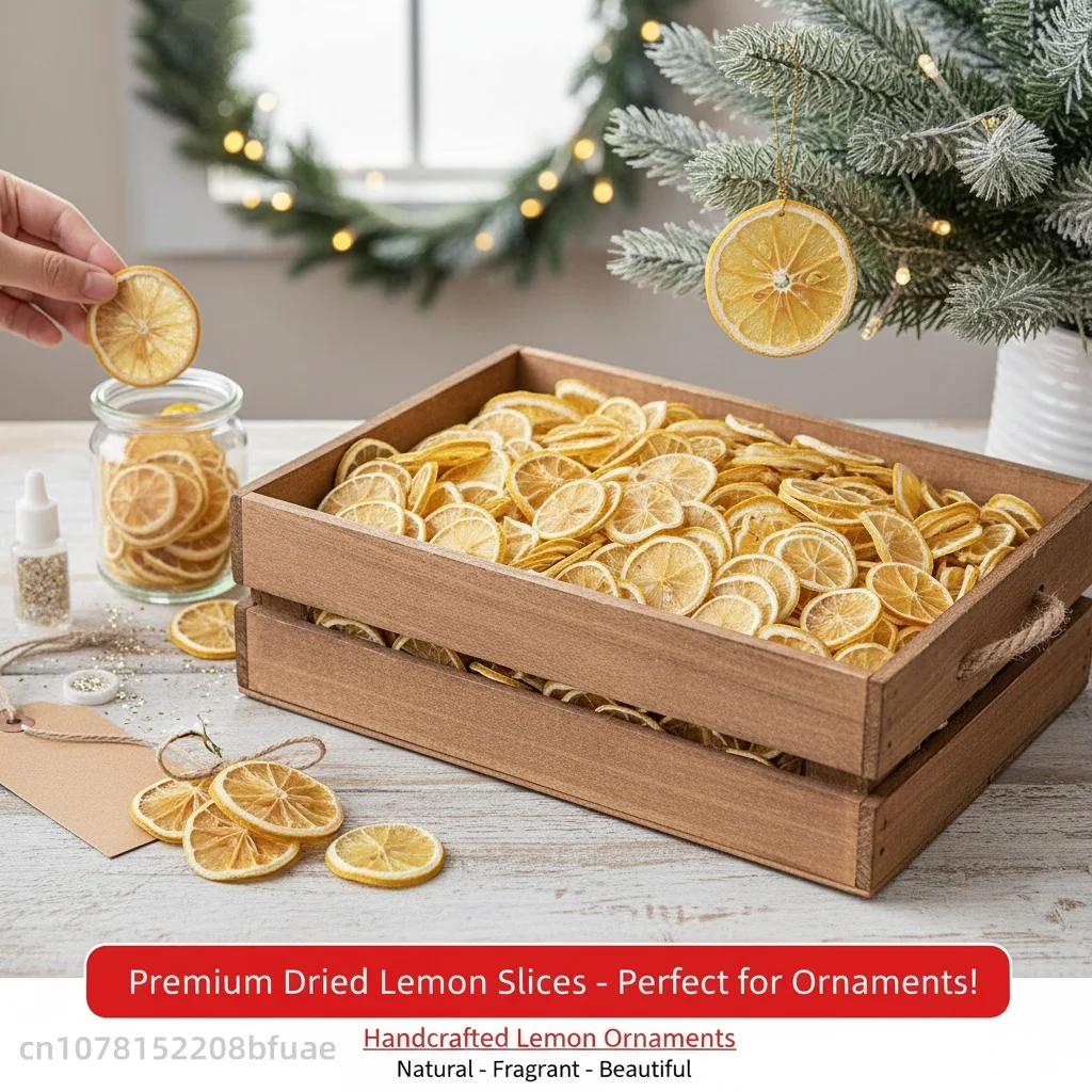 Rodajas de Cítricos Naturales Secas (Limón, Naranja, Pomelo) Mixtas para Decoración de Bodas, Hogar, Jabones, Velas, Resina y Manualidades DIY