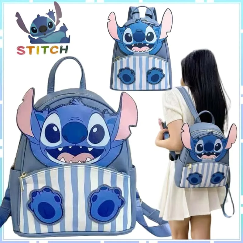 

Новый синий водонепроницаемый рюкзак с милым мультяшным аниме, большая вместительная сумка на молнии для студентов, путешествий и поездок на работу, подарок-сюрприз