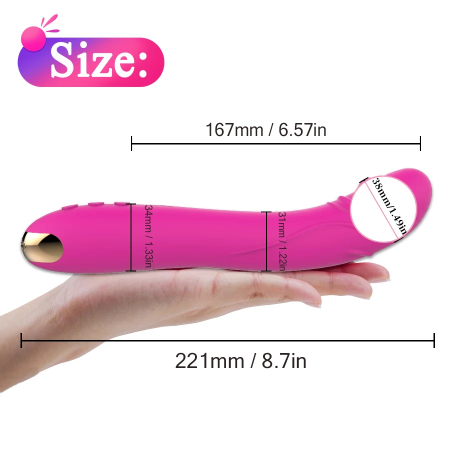 FLXUR – vibromasseur gode allongé pour femmes, masseur de Clitoris et de vagin, jouets érotiques, sensation de peau douce, produits sexuels pour adultes