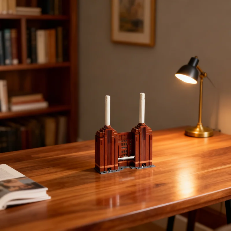 

5405pcs MOC Battersea Power Station A London Landmark Architecture Model Building Blocks Creative Gift DIY Display Decor Adult