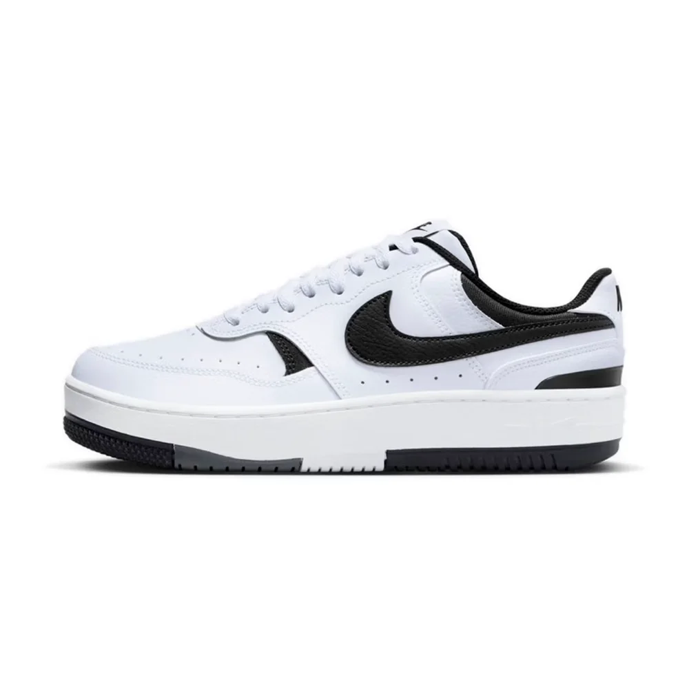 Nike Gamma Force Minimalist Color-Blocked Premium Anti-Slip Lightweight Low-Top Skate Shoes Women's Black/White DX9176-100