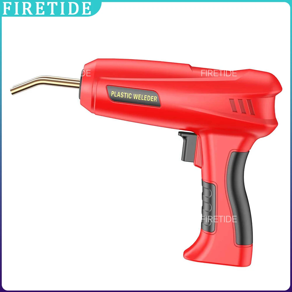 

200 Вт горячий сварочный аппарат для ремонта кузова, бампера, пластиковый набор инструментов с сварочным гвоздем 2 в 1, пластиковый сварочный пистолет