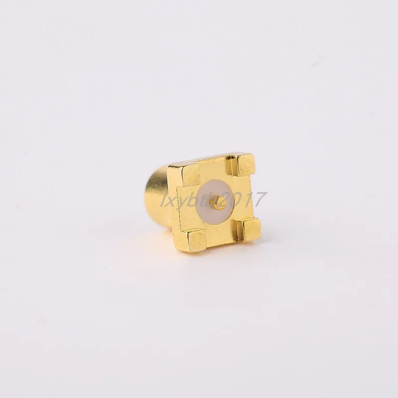MCX-KHD-27 RF connector PCB panel SMD socket MCX-KE positive four-pin short foot straight female head