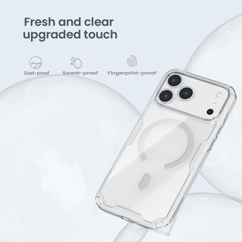Für iPhone 17 Pro MAX Hülle NILLKIN Nature Pro Magnetische Hülle Für 17 17 Pro Air Passgenaue Hüllen Klare Abdeckung – Detail 12
