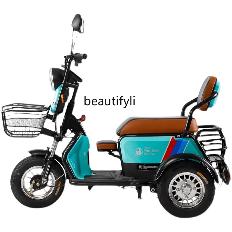 

New electric tricycle adult household ladies small electric scooter the elderly pick up students